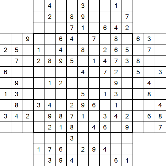 Flower Sudoku - Medium