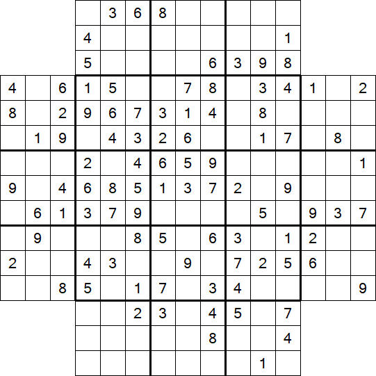 Flower Sudoku - Medium