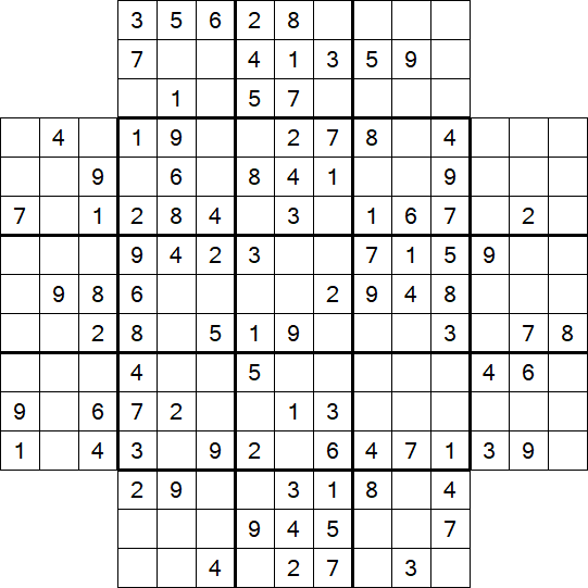 Flower Sudoku - Medium