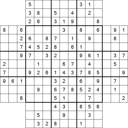 Flower Sudoku - Medium
