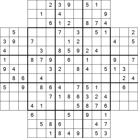 Flower Sudoku - Medium