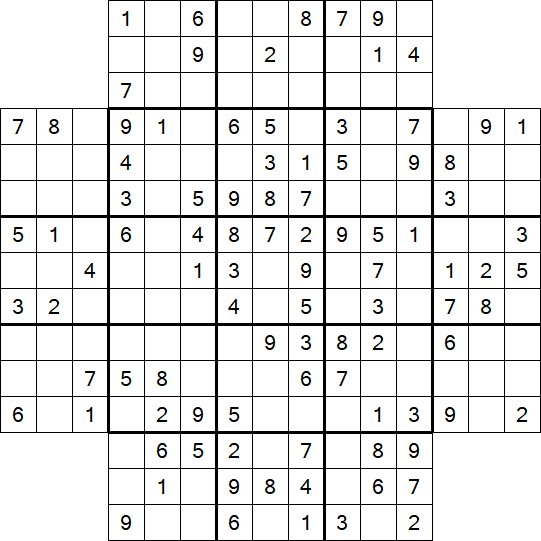 Flower Sudoku - Medium