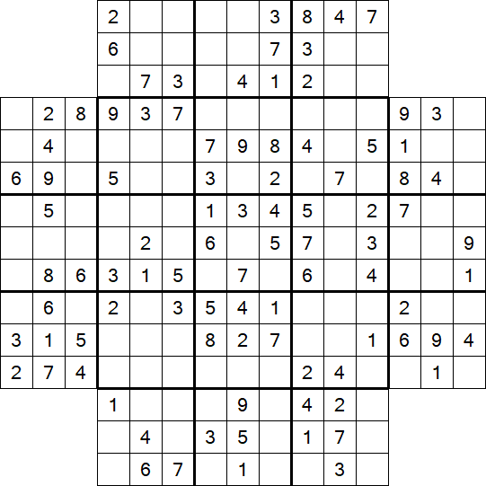 Flower Sudoku - Medium