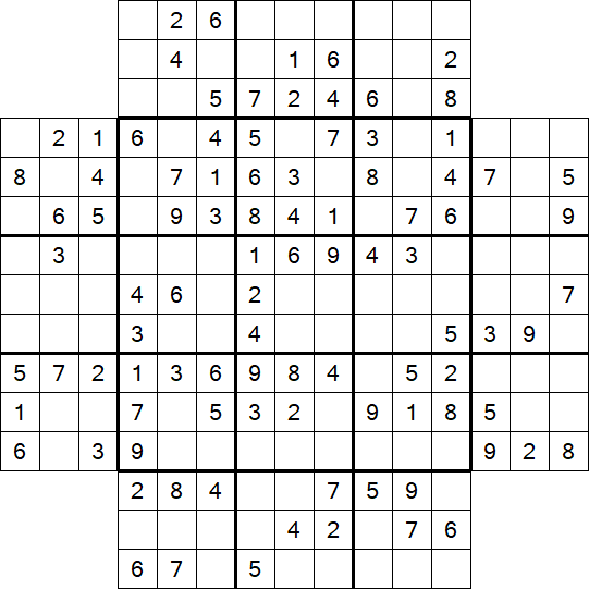 Flower Sudoku - Medium