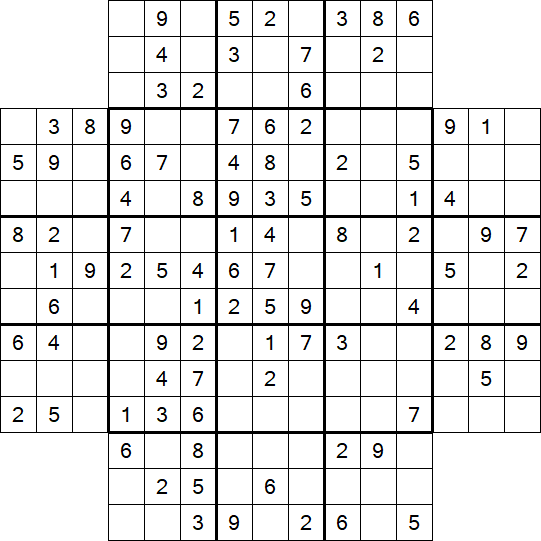 Flower Sudoku - Medium