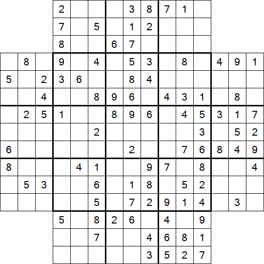 Flower Sudoku - Medium