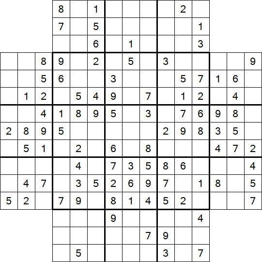 Flower Sudoku - Medium