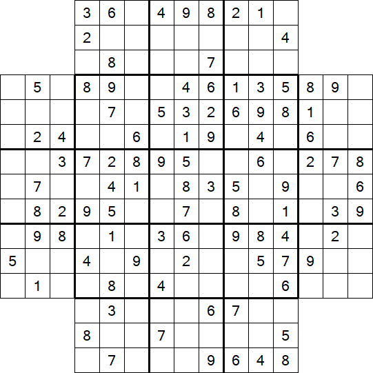 Flower Sudoku - Medium