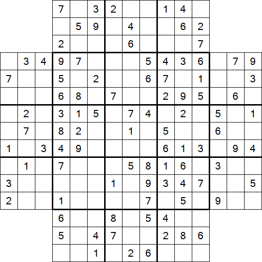 Flower Sudoku - Medium
