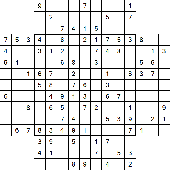 Flower Sudoku - Medium