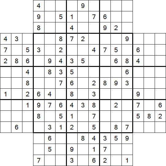 Flower Sudoku - Medium