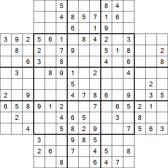 Flower Sudoku - Medium