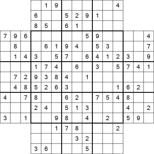 Flower Sudoku - Medium