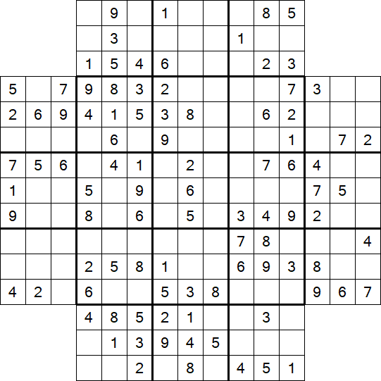 Flower Sudoku - Medium
