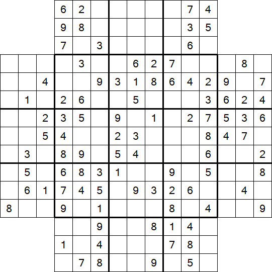 Flower Sudoku - Medium