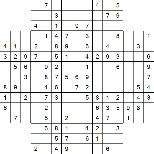 Flower Sudoku - Medium