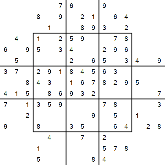Flower Sudoku - Medium