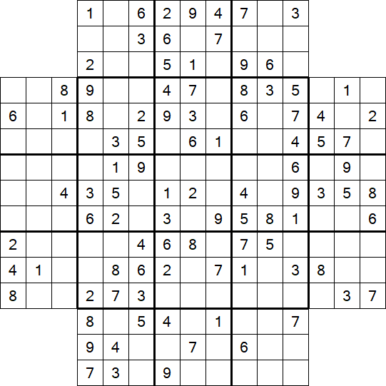 Flower Sudoku - Medium