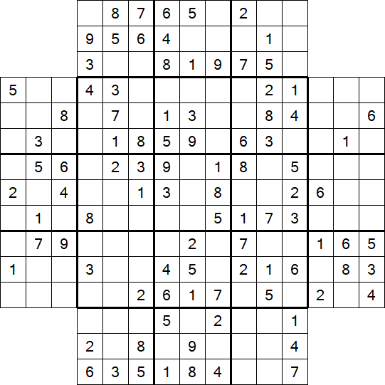 Flower Sudoku - Medium