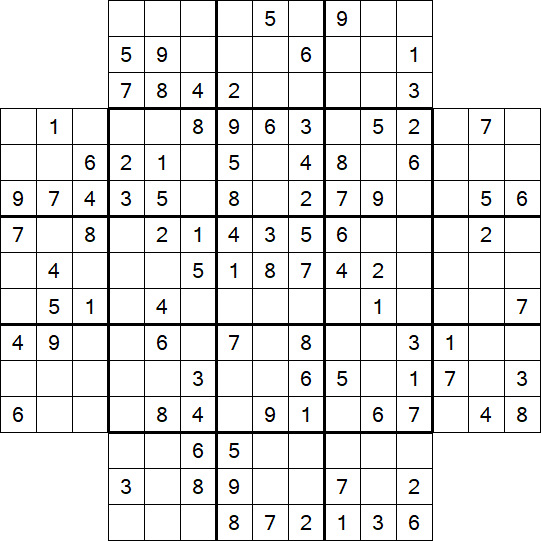 Flower Sudoku - Medium