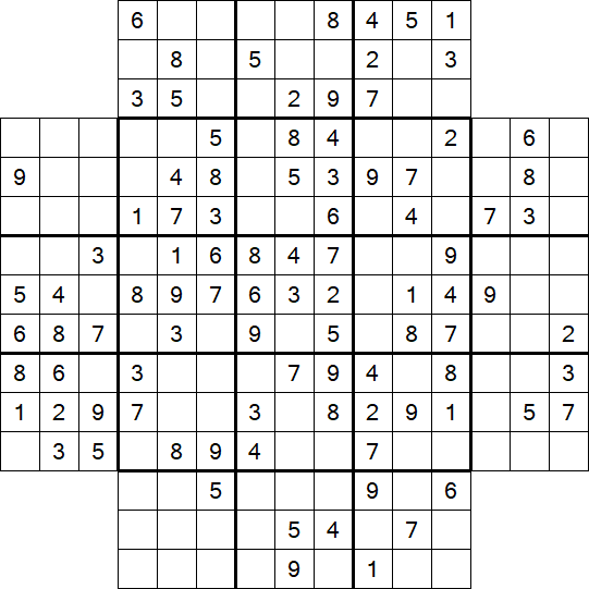 Flower Sudoku - Medium