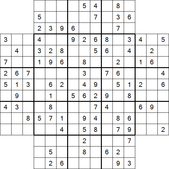 Flower Sudoku - Medium