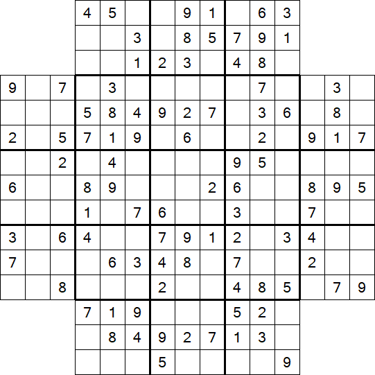 Flower Sudoku - Mittel