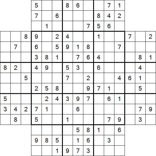 Flower Sudoku - Mittel