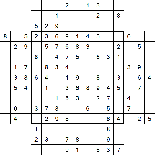 Flower Sudoku - Mittel