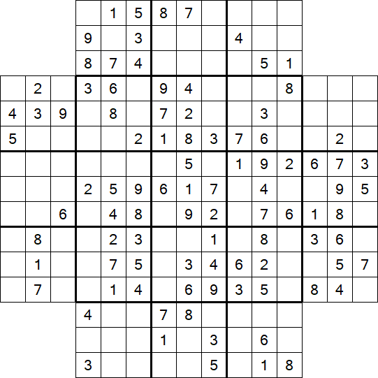 Flower Sudoku - Mittel