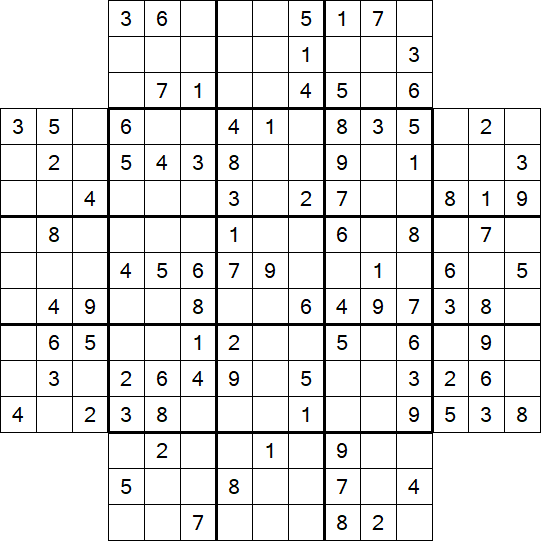 Flower Sudoku - Mittel