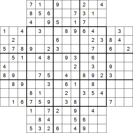 Flower Sudoku - Mittel