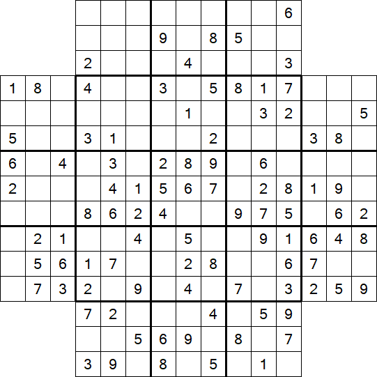 Flower Sudoku - Medium