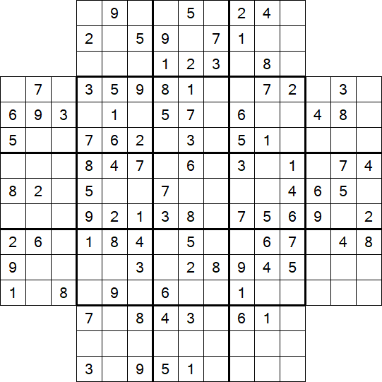 Flower Sudoku - Medium