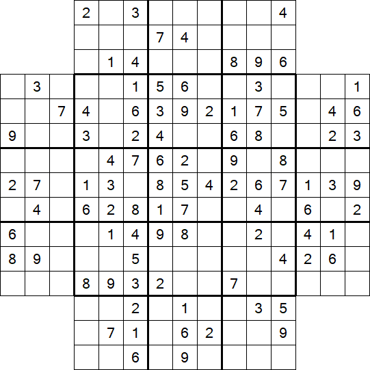 Flower Sudoku - Medium