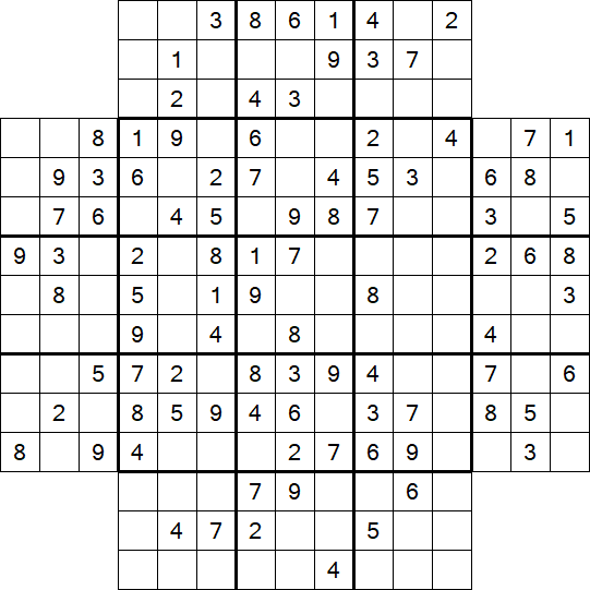 Flower Sudoku - Medium