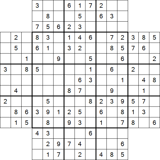 Flower Sudoku - Medium