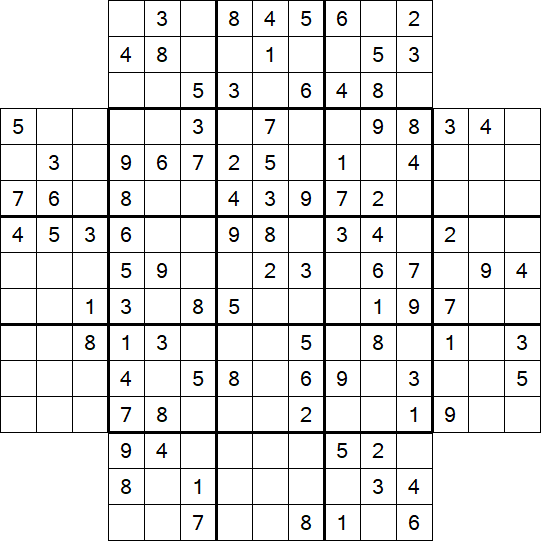 Flower Sudoku - Medium