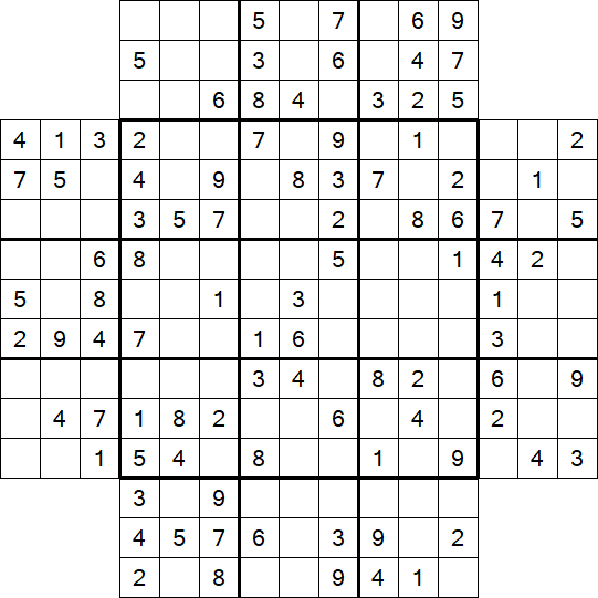 Flower Sudoku - Medium