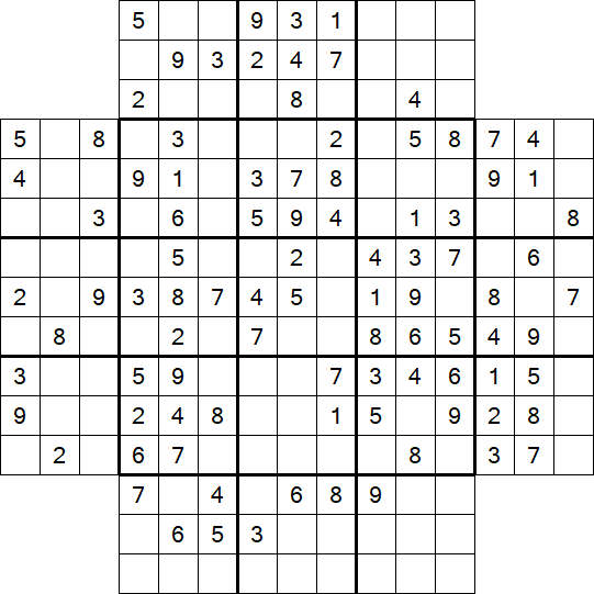 Flower Sudoku - Medium