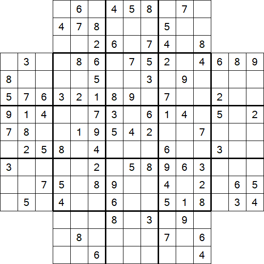 Flower Sudoku - Medium