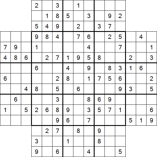 Flower Sudoku - Medium