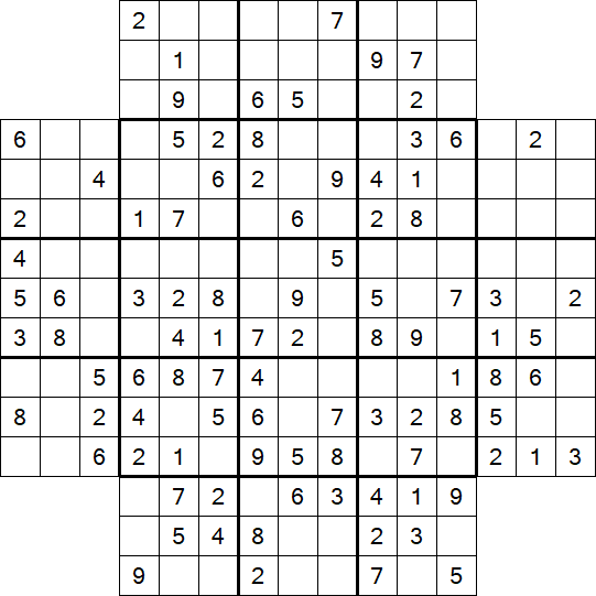 Flower Sudoku - Medium