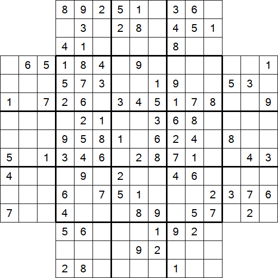 Flower Sudoku - Medium