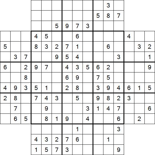 Flower Sudoku - Medium