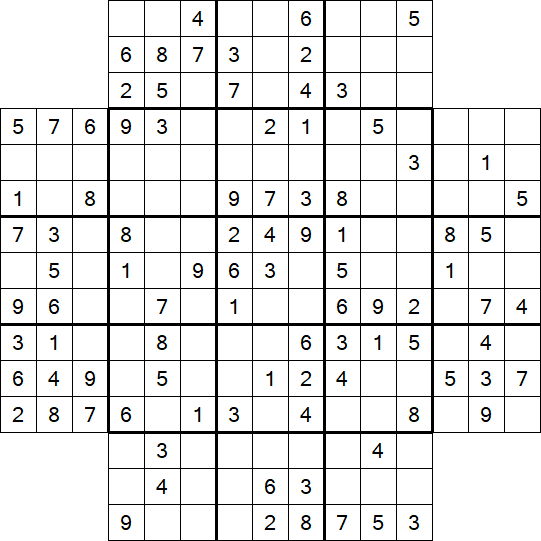 Flower Sudoku - Medium