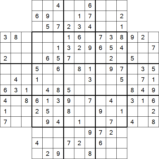 Flower Sudoku - Medium