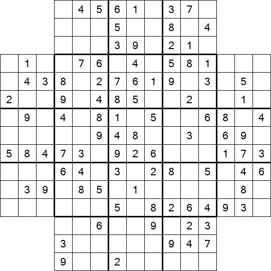 Flower Sudoku - Medium