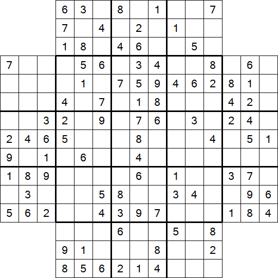 Flower Sudoku - Medium