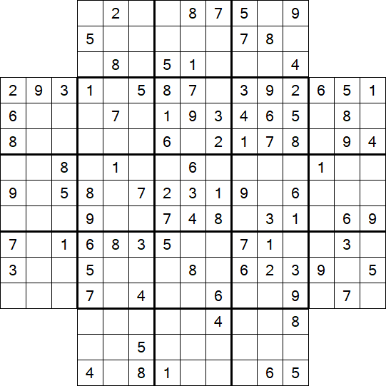 Flower Sudoku - Medium